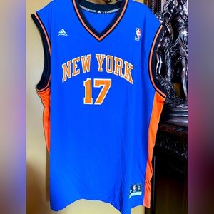 NWOT Authentic NBA Adidas Jermey Lin New York Knick #17
